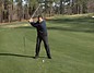 Golf String Drill for Centered Swing Position